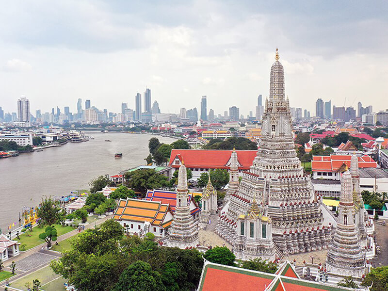 พระปรางค์วัดอรุณราชวรารามราชวรมหาวิหาร